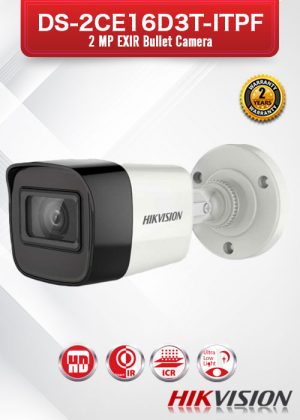 Hikvision 2MP EXIR Bullet Camera - DS-2CE16D3T-ITPF