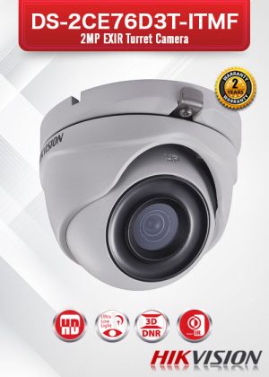 Hikvision Ultra Low-Light EXIR Camera - DS-2CE76D3T-ITMF