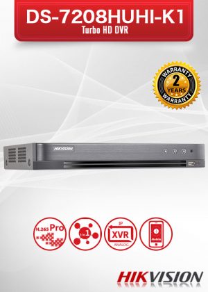 Hikvision 8CH TURBO HD Digital Video Recorder / DS-7208HUHI-K1