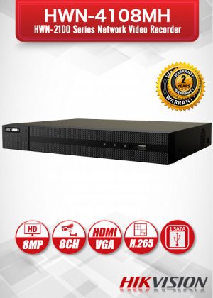 Hikvision 8CH HWN-4100 Series Network Video Recorder - HWN-4108MH
