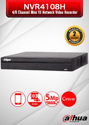 Dahua 8 CH Mini 1U Network Video Recorder / NVR4108H